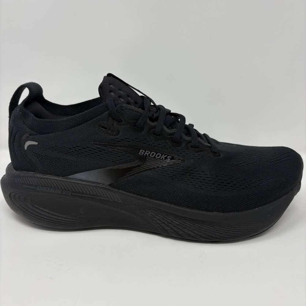 Brooks Adrenaline GTS 25 Mens Size 11.5 4E Wide Black Running Shoes 1104544E020